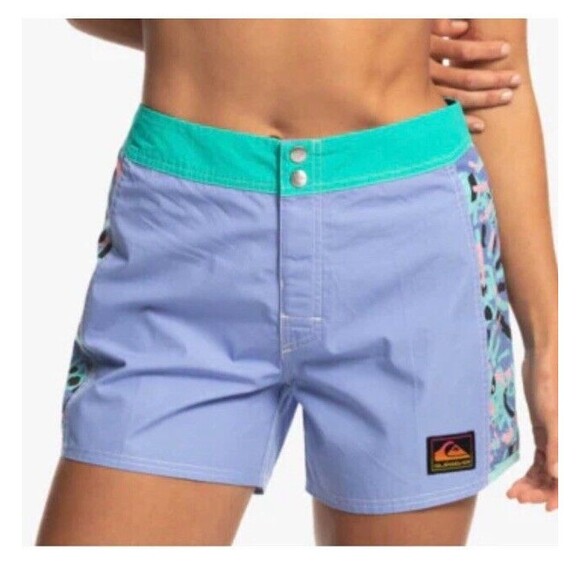 Quiksilver Other - Quicksilver Stranger Things Lenora Boardshorts Women XL Beach Summer Retro 80s